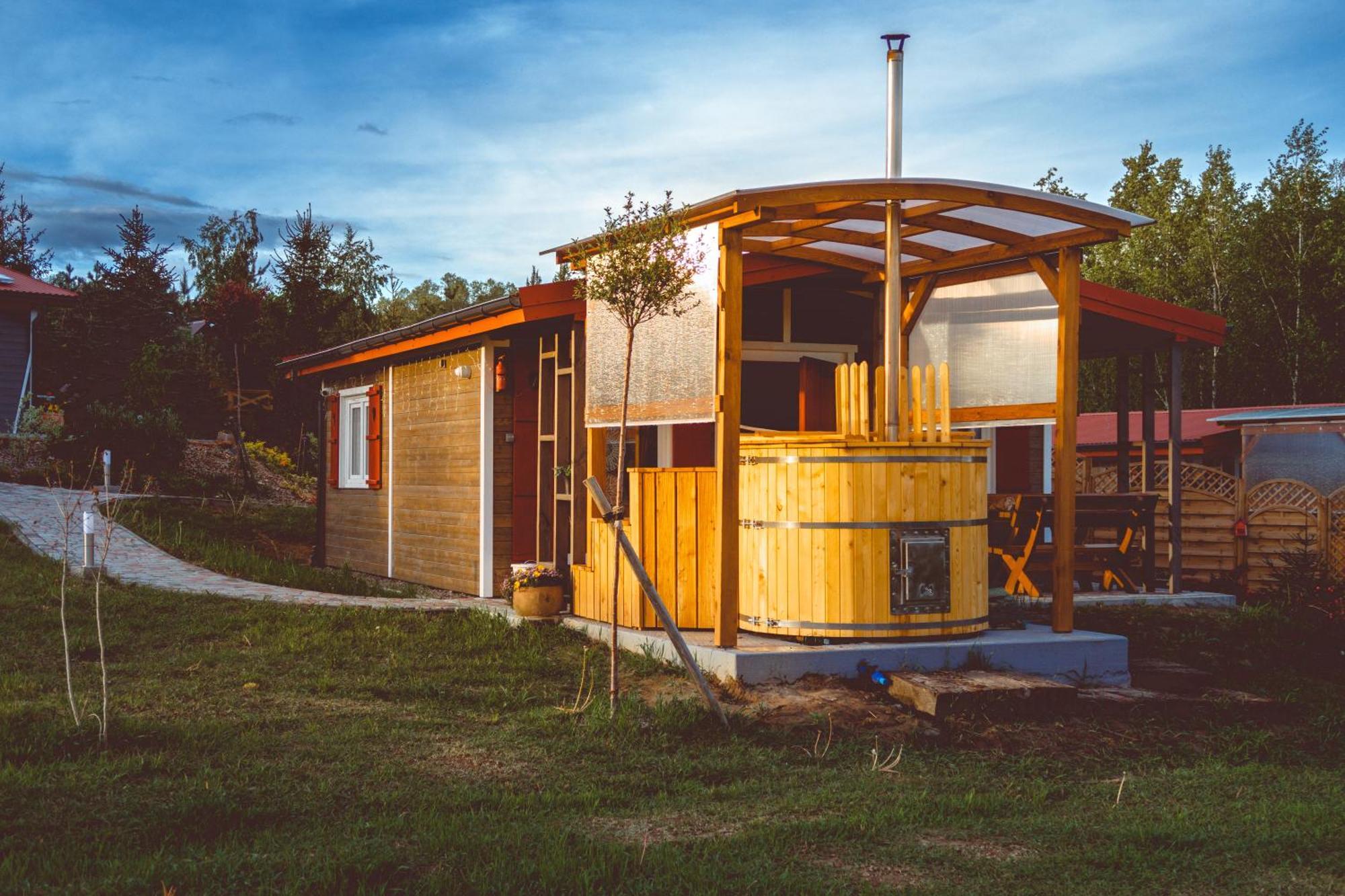 Domki Na Gorniej Lace - Domek Slowik Lazany Exteriér fotografie