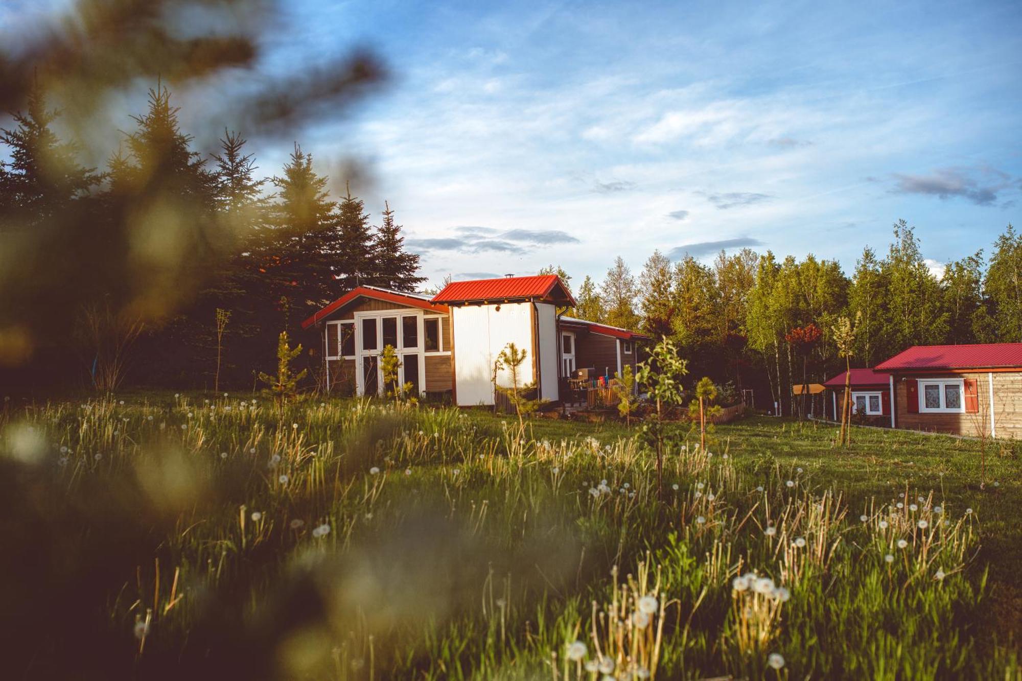 Domki Na Gorniej Lace - Domek Slowik Lazany Exteriér fotografie